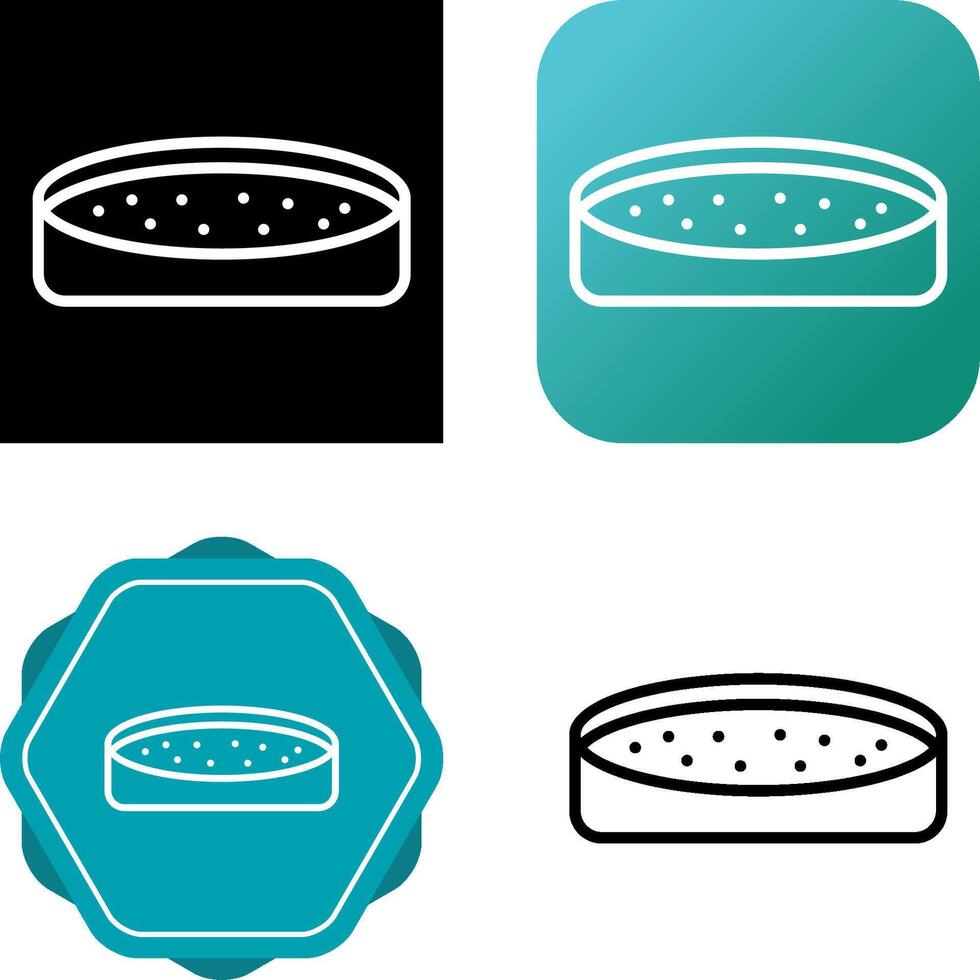 Petri Dish Vector Icon