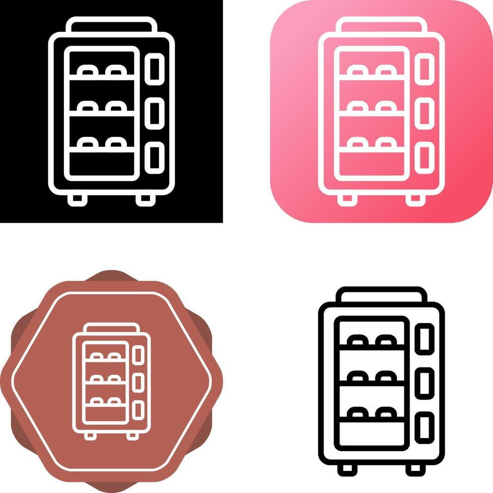 Vending Machine Vector Icon
