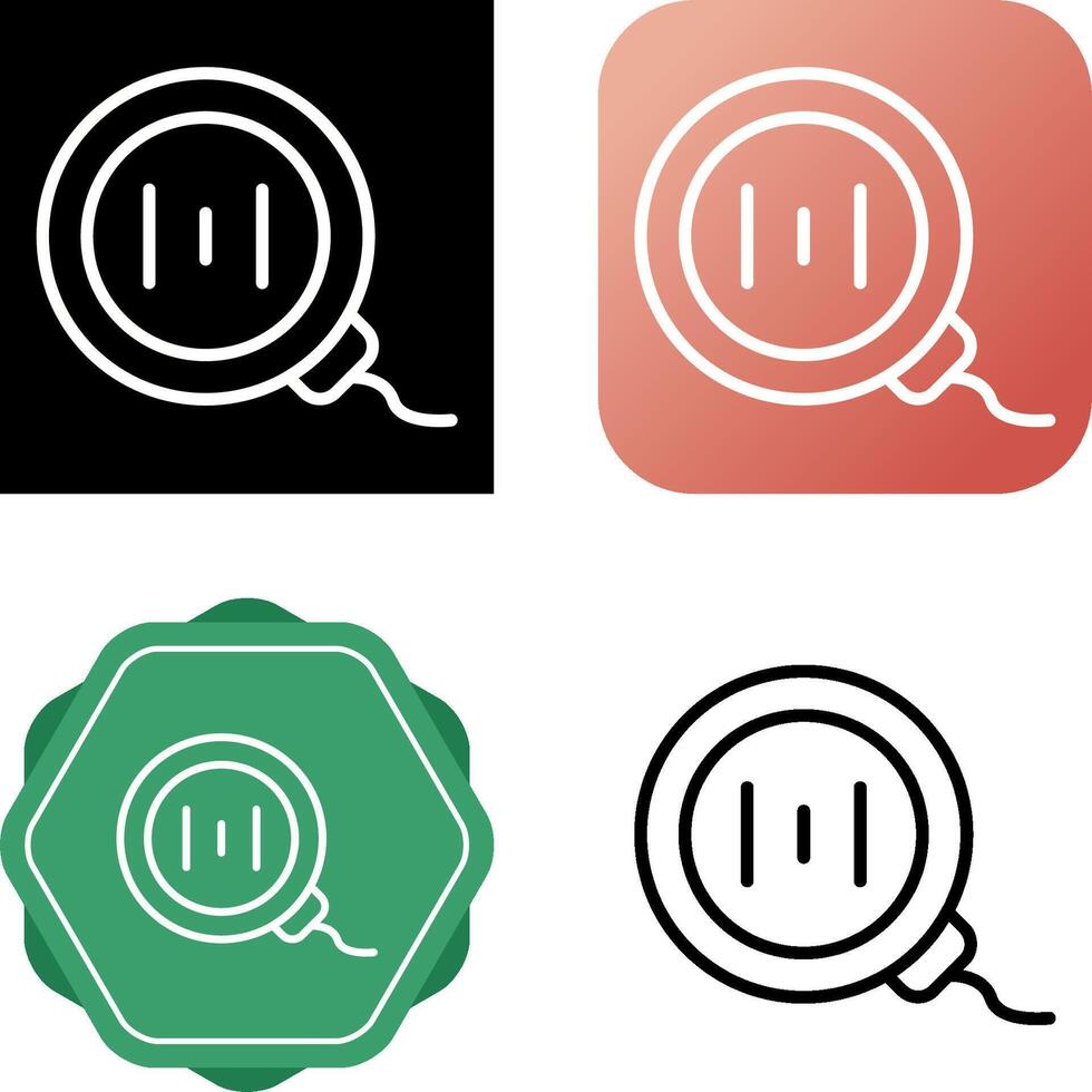 Wireless Charging Pad Vector Icon