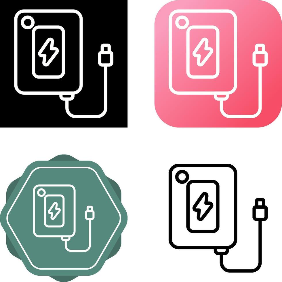 Power bank Vector Icon