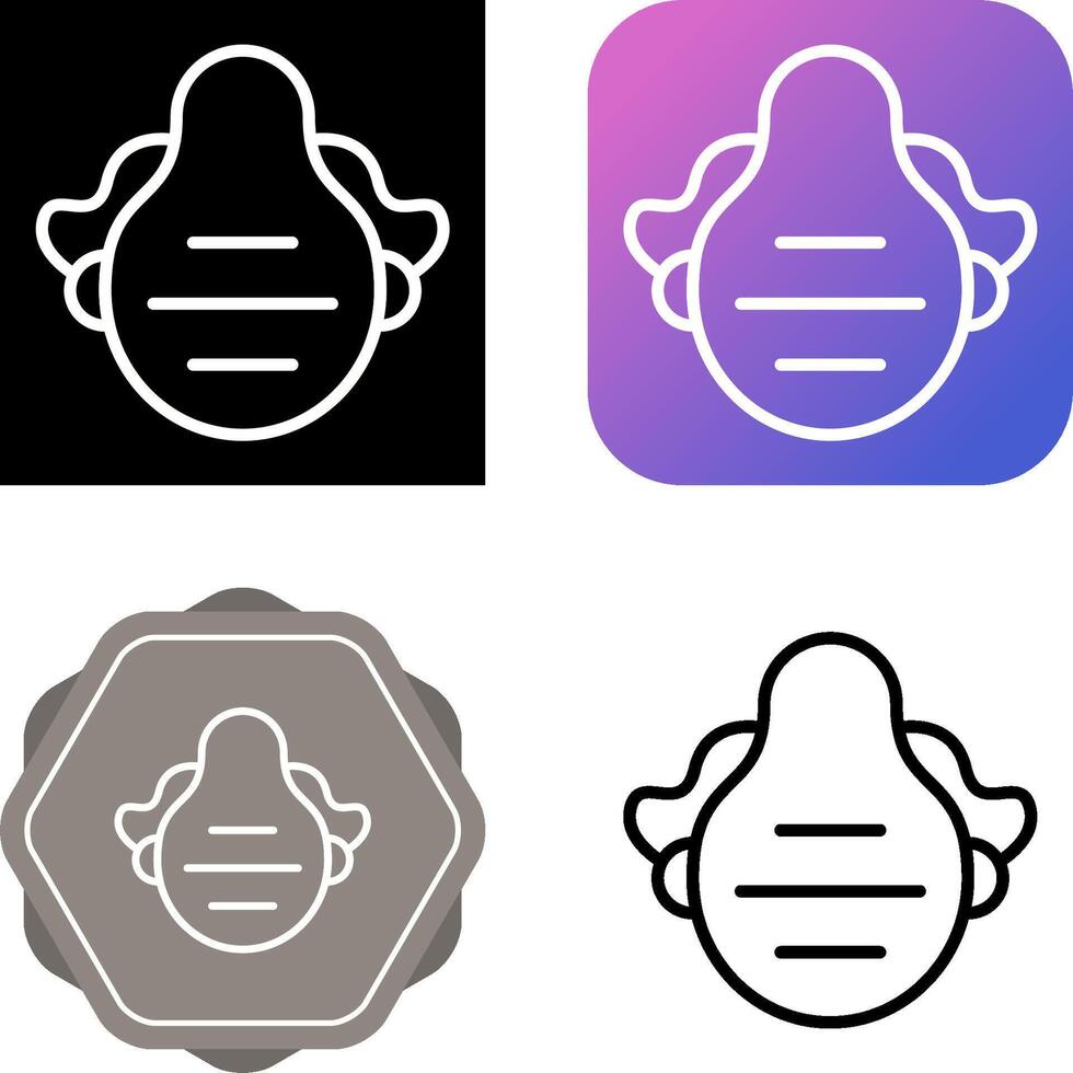 Dust mask Vector Icon