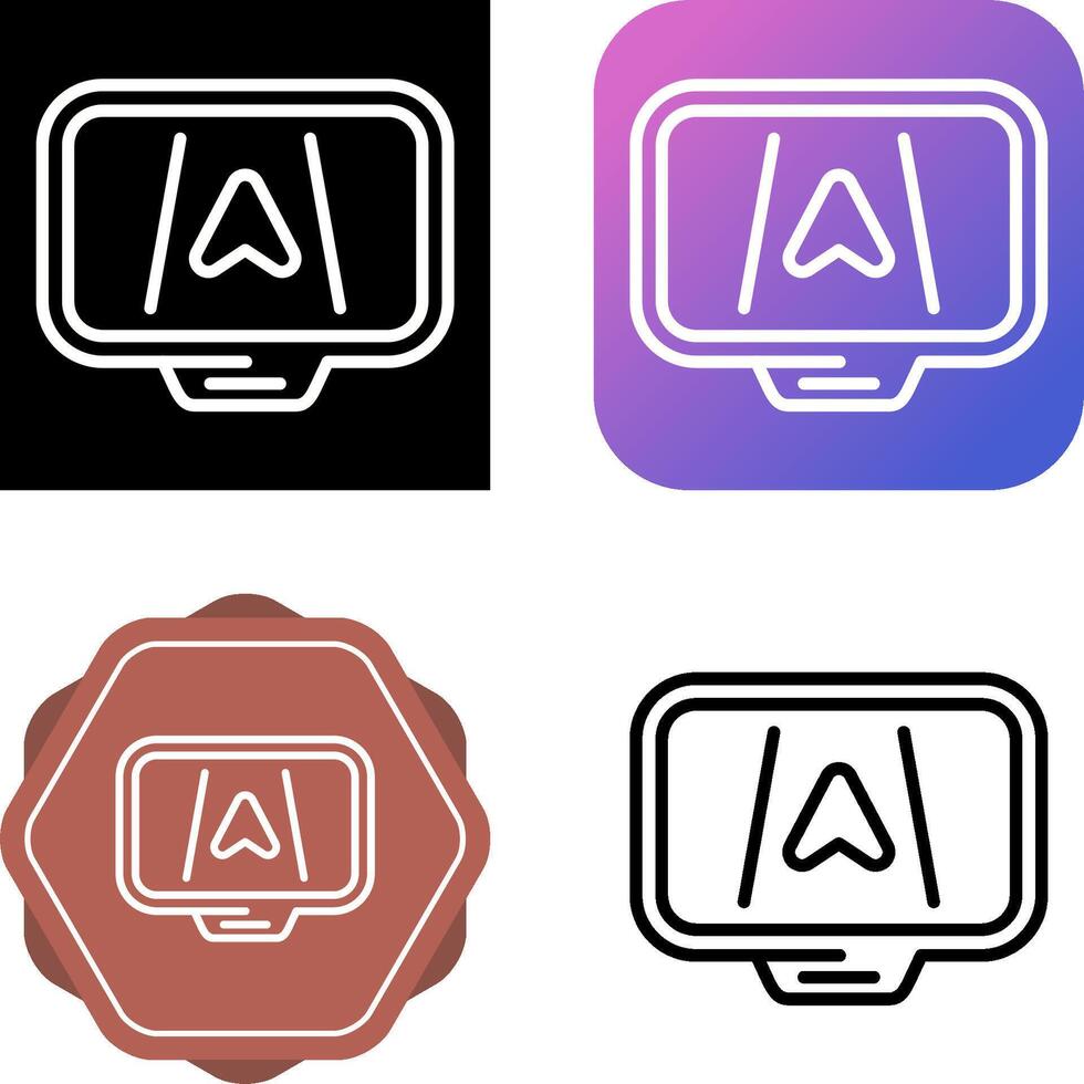 GPS Device Vector Icon