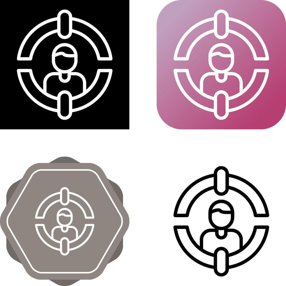 Customer Segmentation Vector Icon