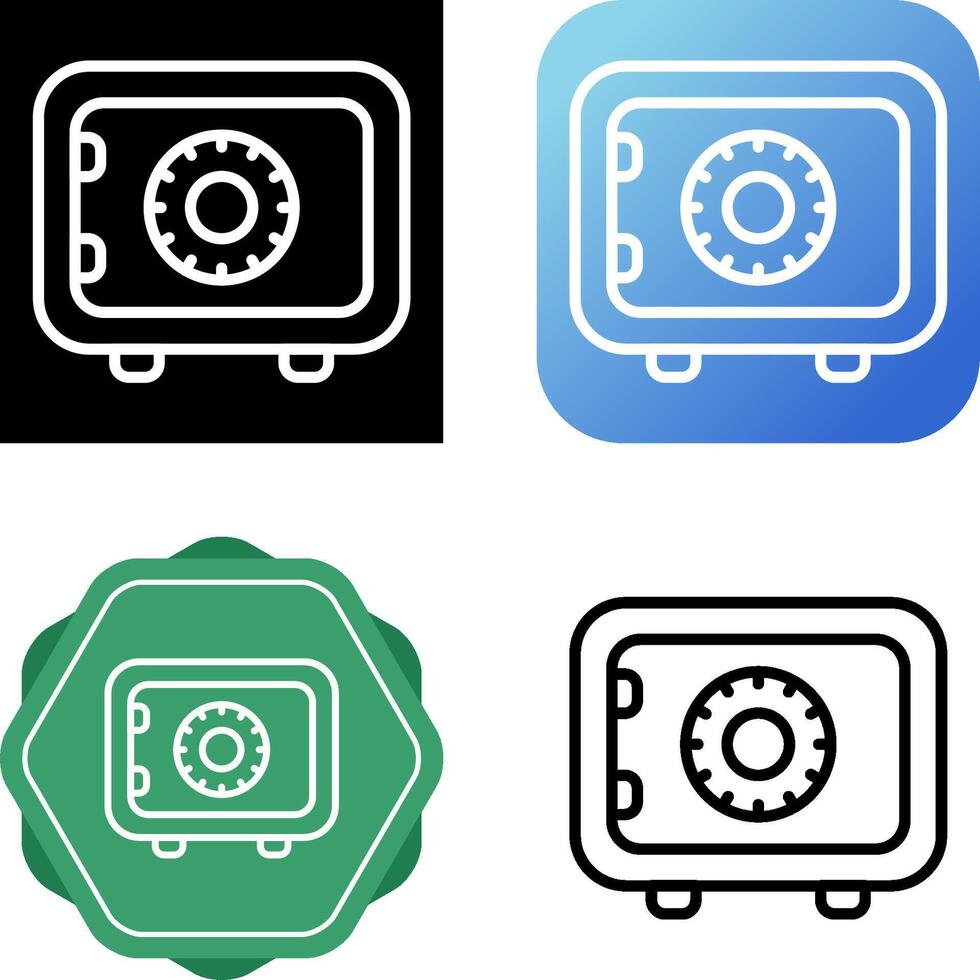 Safe Vector Icon