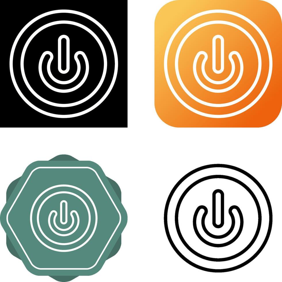 Power button Vector Icon