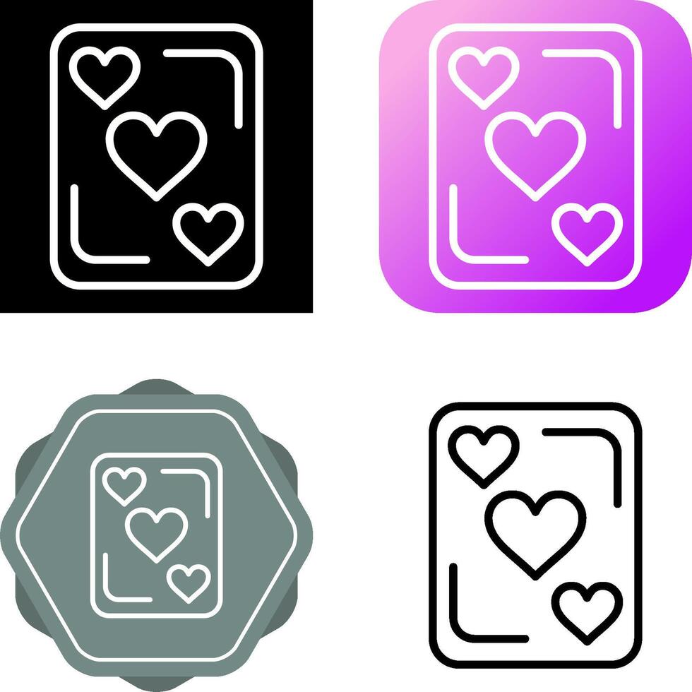 Playing card Vector Icon