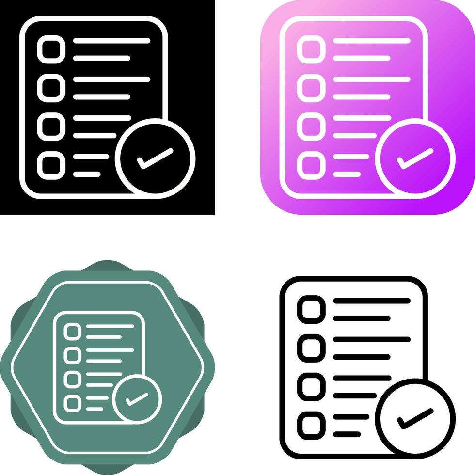 Service Level Agreement Vector Icon