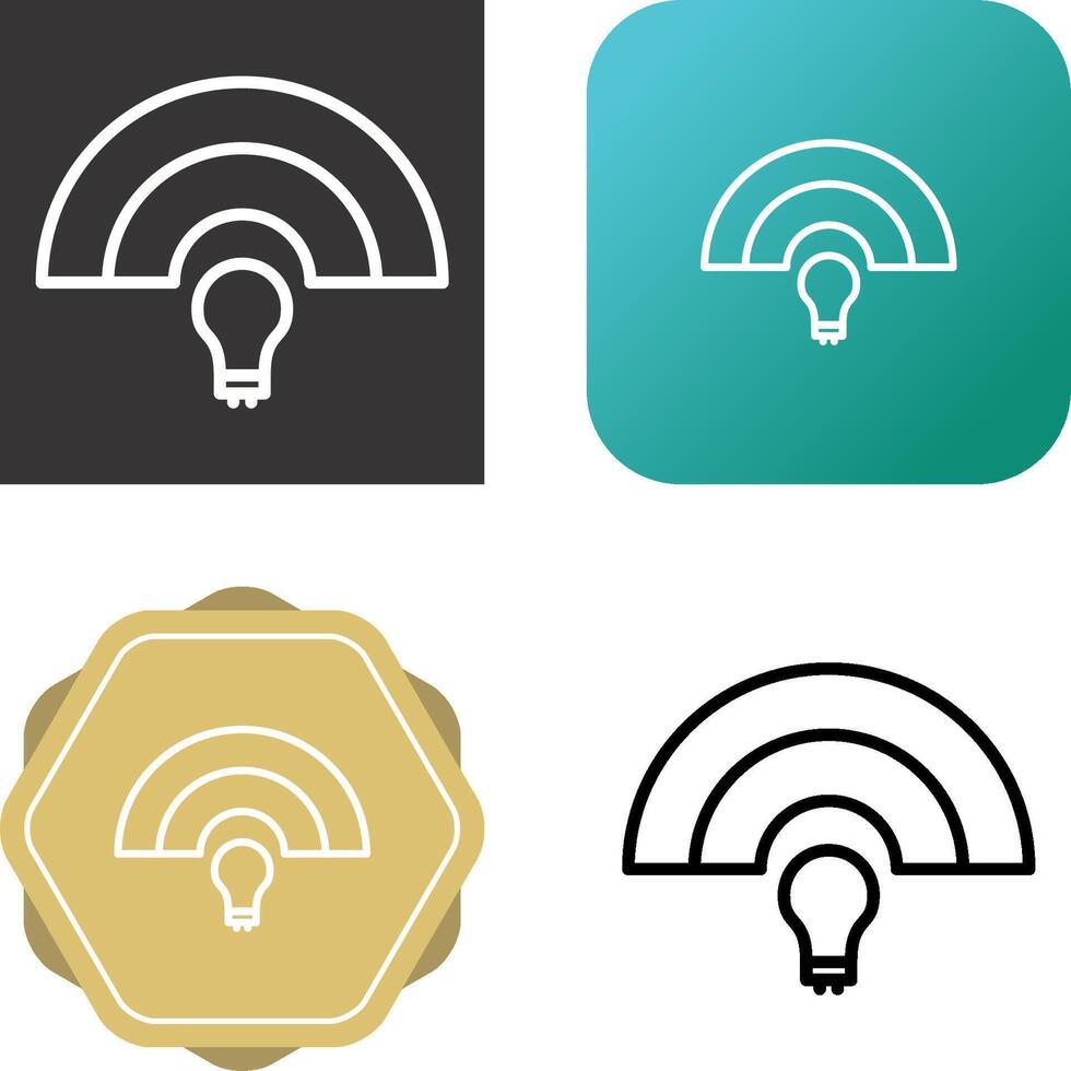 Creative Lightbulb Vector Icon