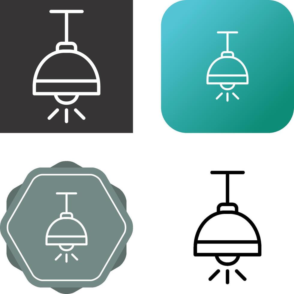 Ceiling Lamp Vector Icon