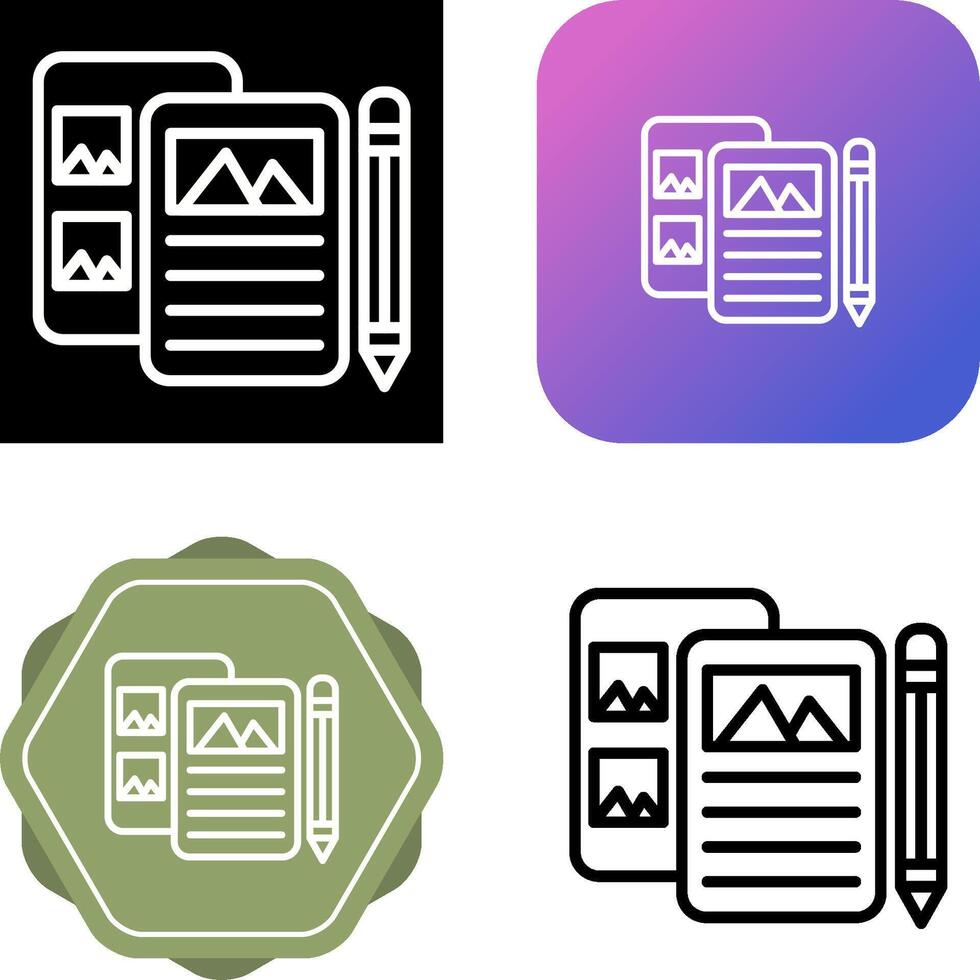 High Fidelity Prototyping Vector Icon