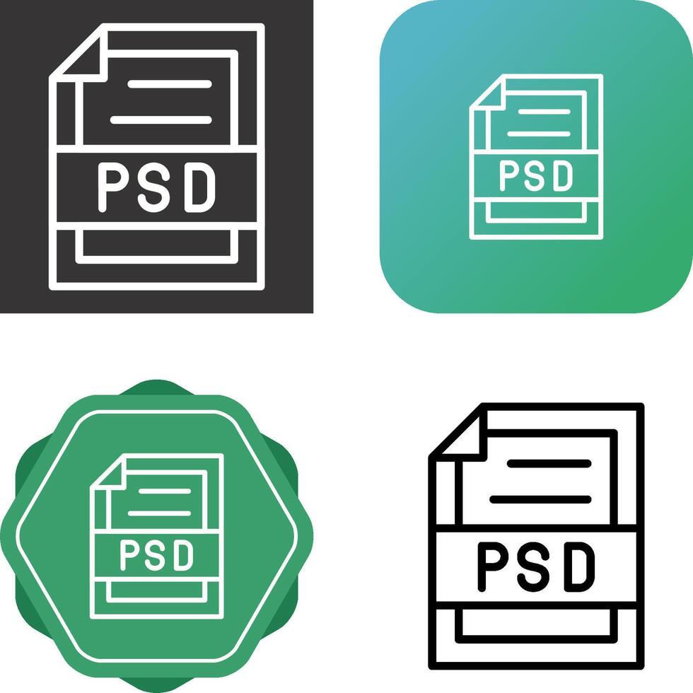 Psd File Vector Icon