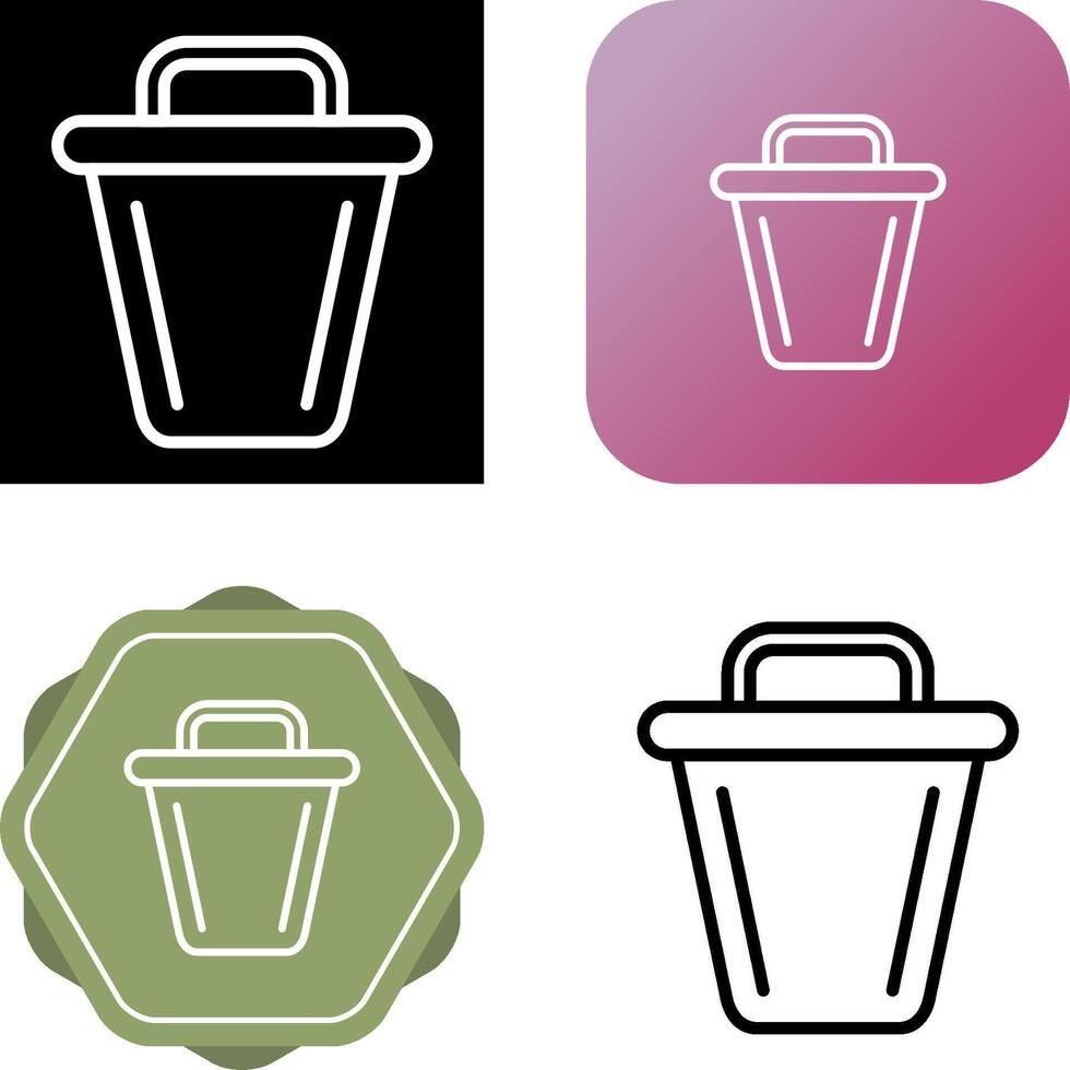 Trash Vector Icon