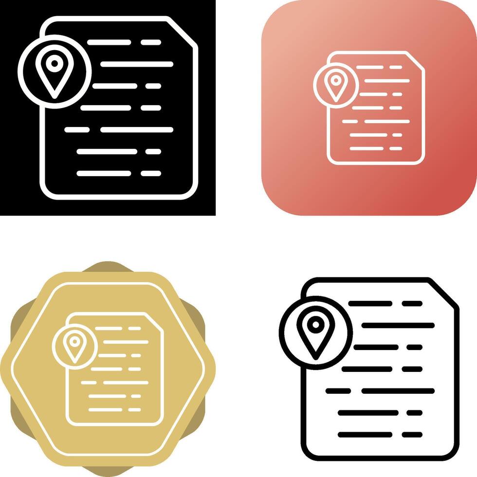 Document Insert Placeholde Vector Icon