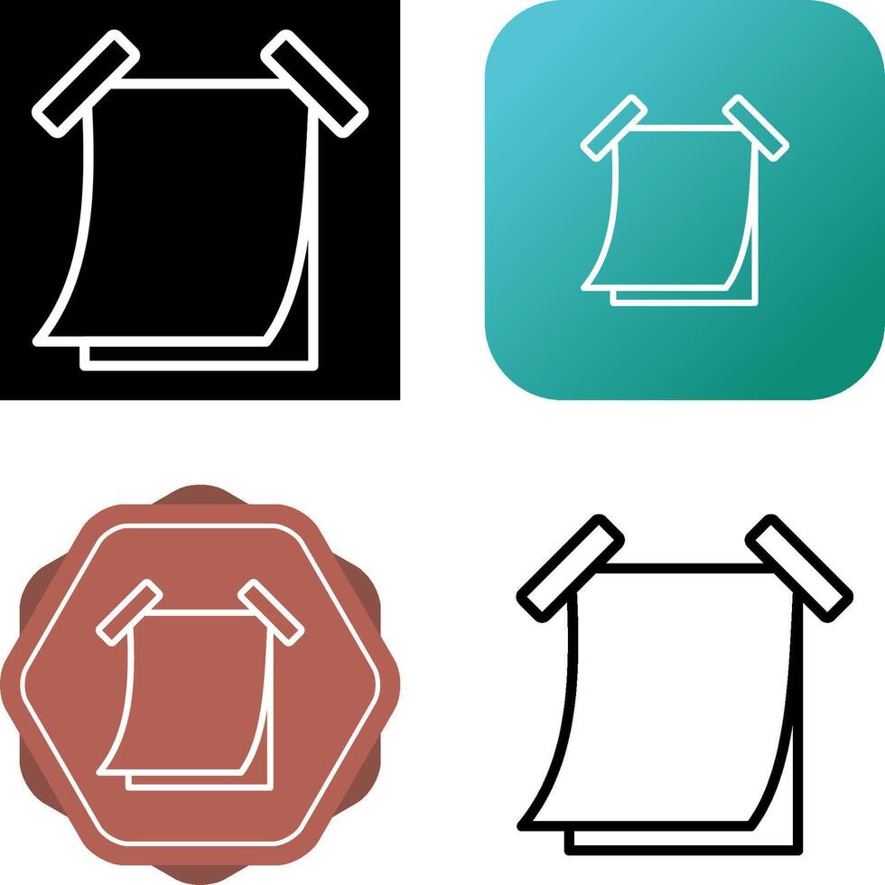 Sticky note Vector Icon