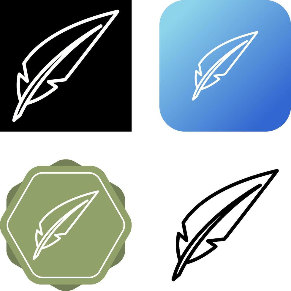 Quill pen Vector Icon