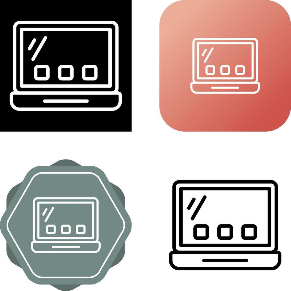 Laptop Vector Icon