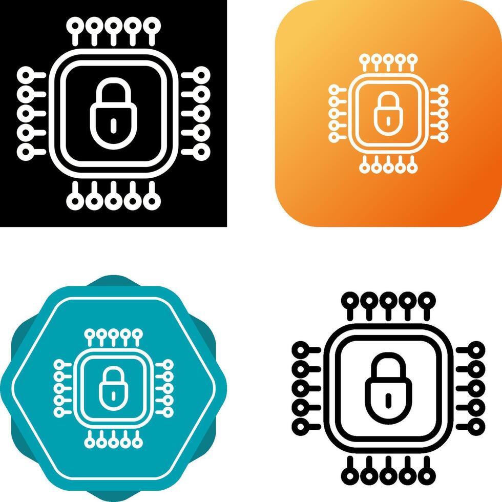 Cybersecurity Vector Icon