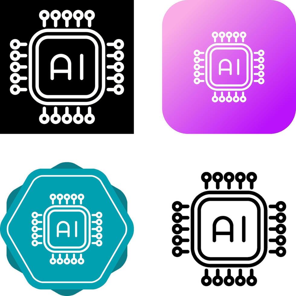 icono de vector de ai