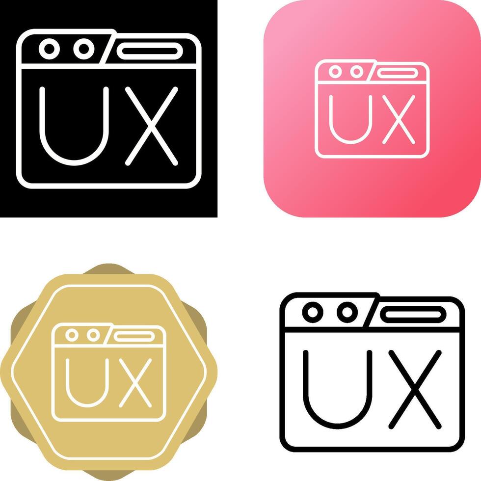 User Experience Vector Icon