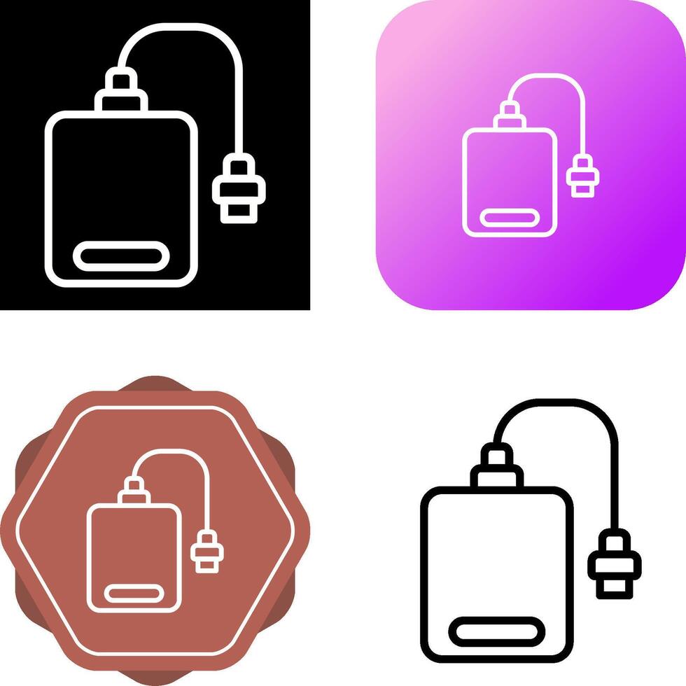 External Hard Drive Vector Icon