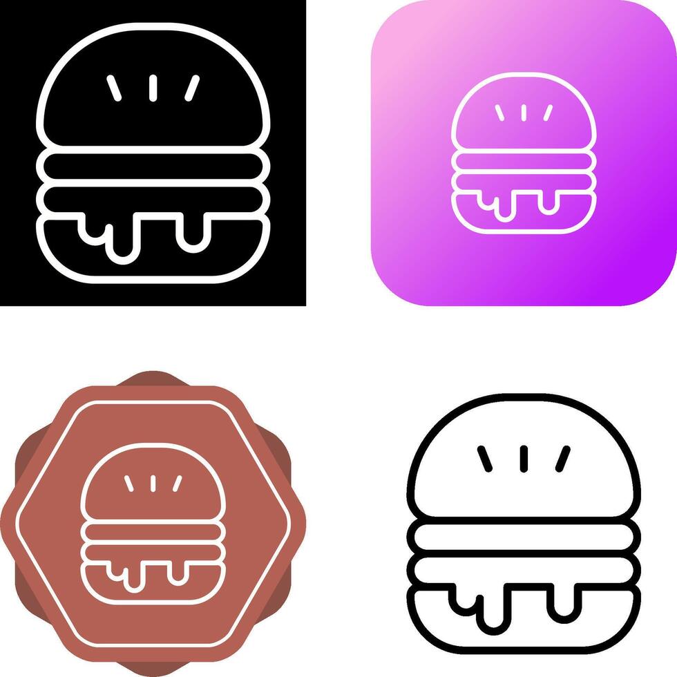 Burger Vector Icon