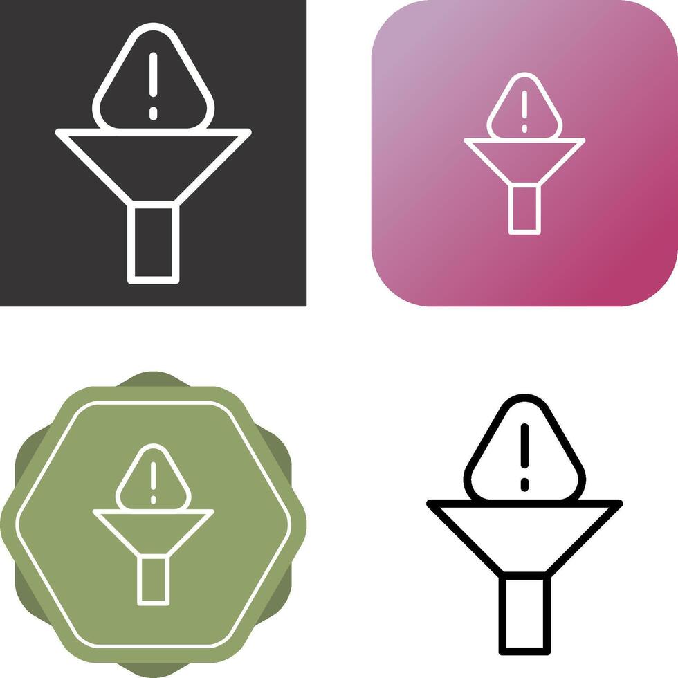 Filtering Vector Icon