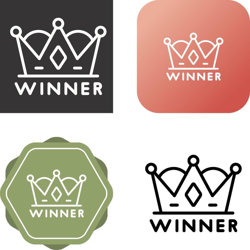 Winner Vector Icon