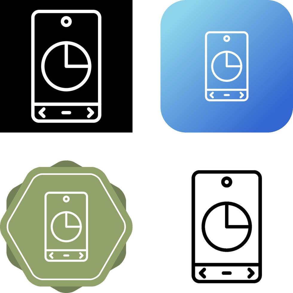 Pie Chart Vector Icon