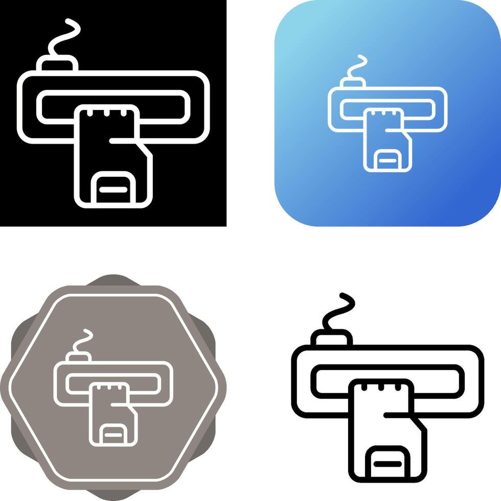 Card Reader Vector Icon