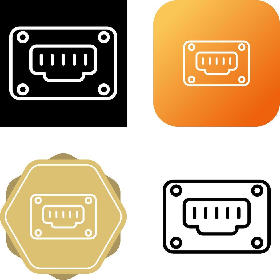 Ethernet Vector Icon