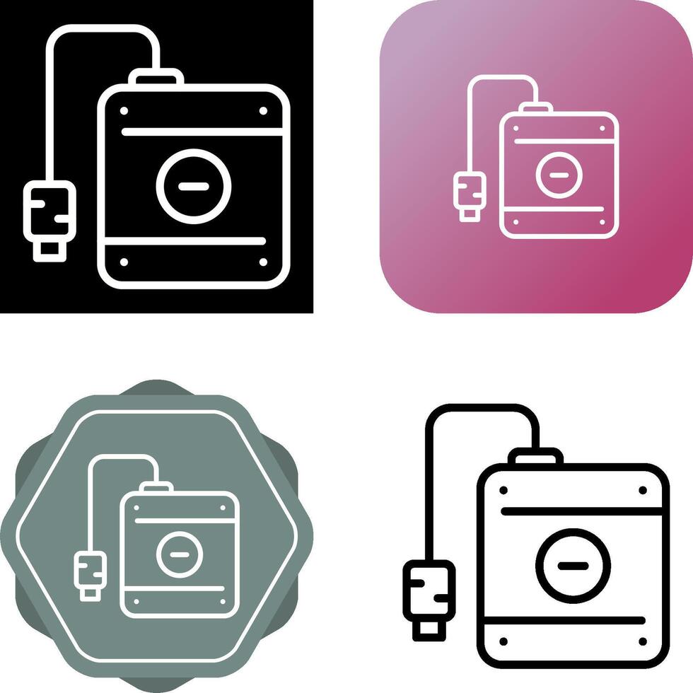 Hard Drive Vector Icon