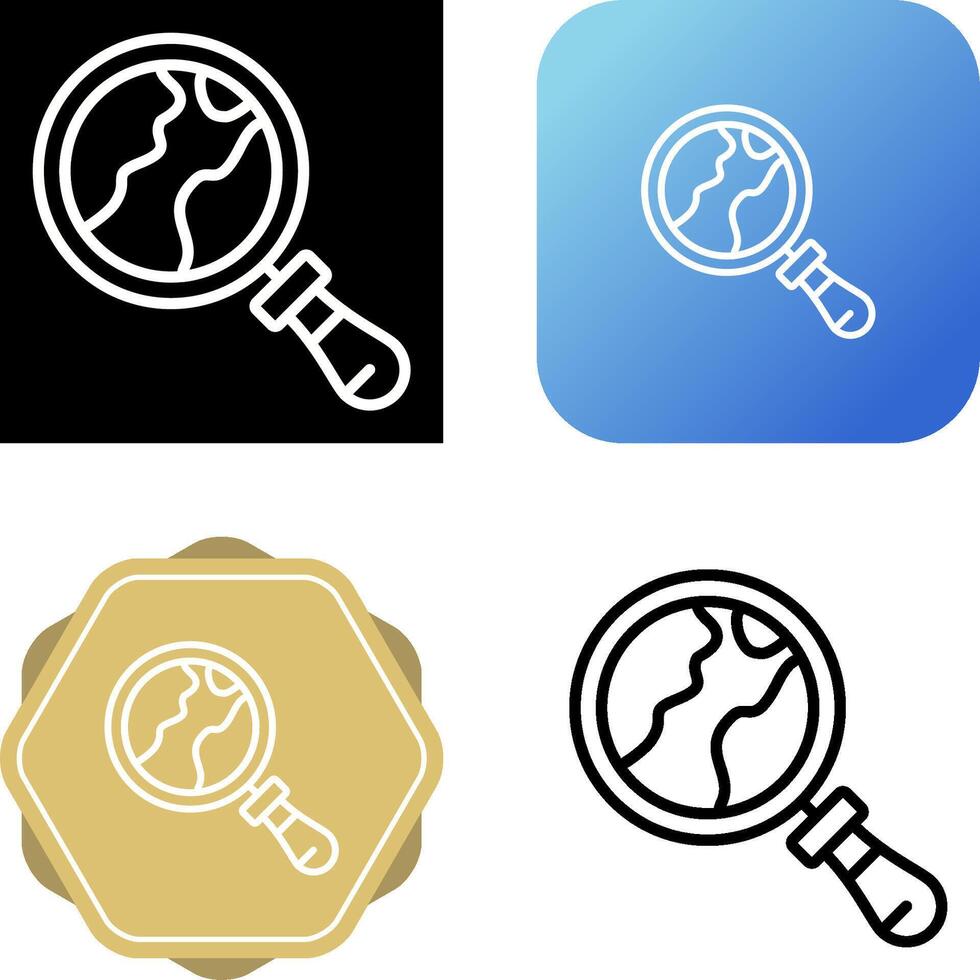 Magnifying Lens Vector Icon