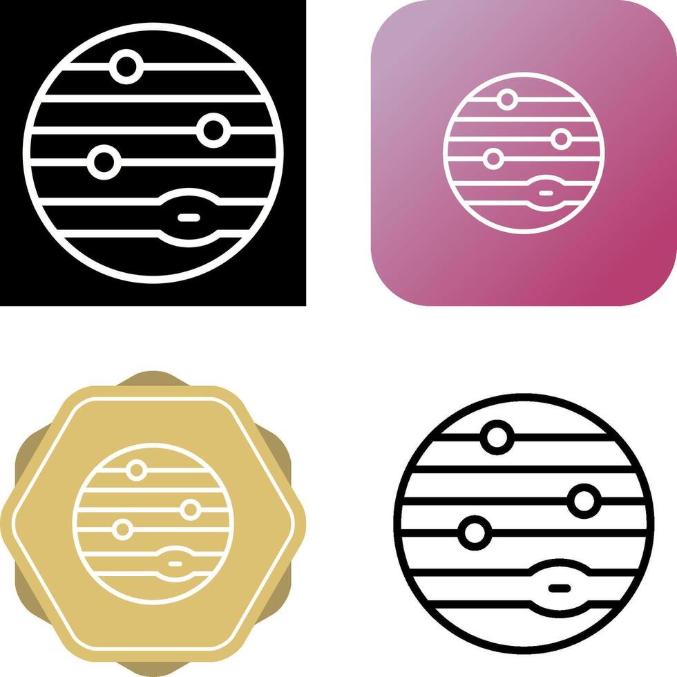 Jupiter Vector Icon