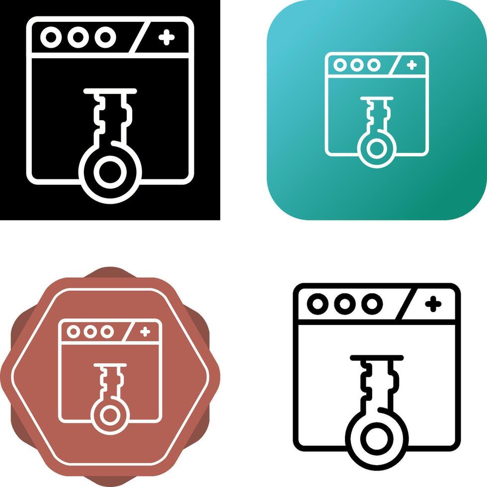 Web Browser Vector Icon