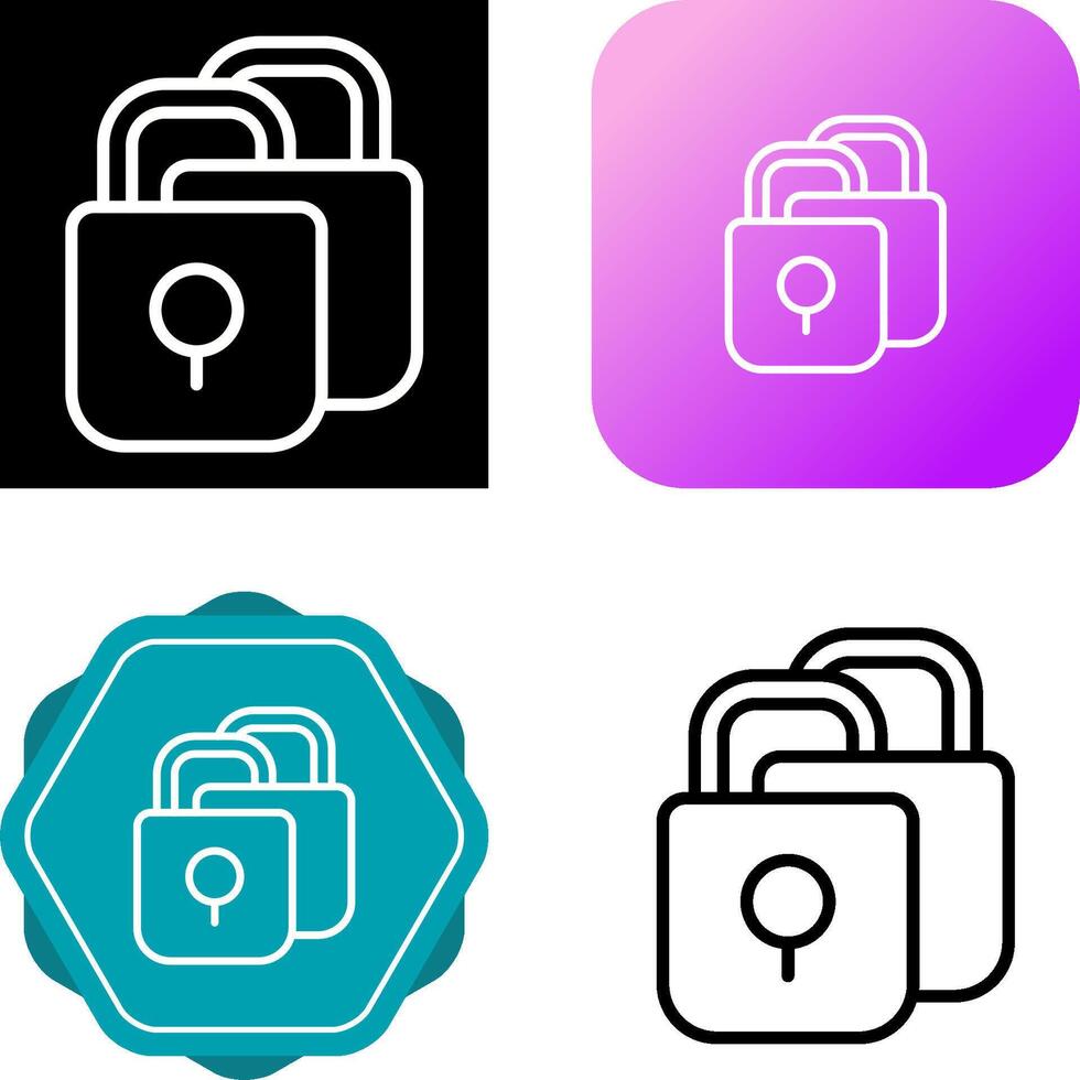 Padlocks Vector Icon