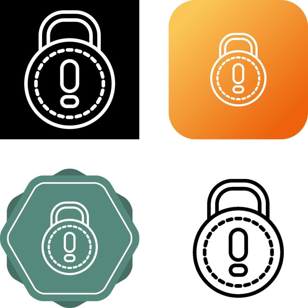 Padlock Vector Icon