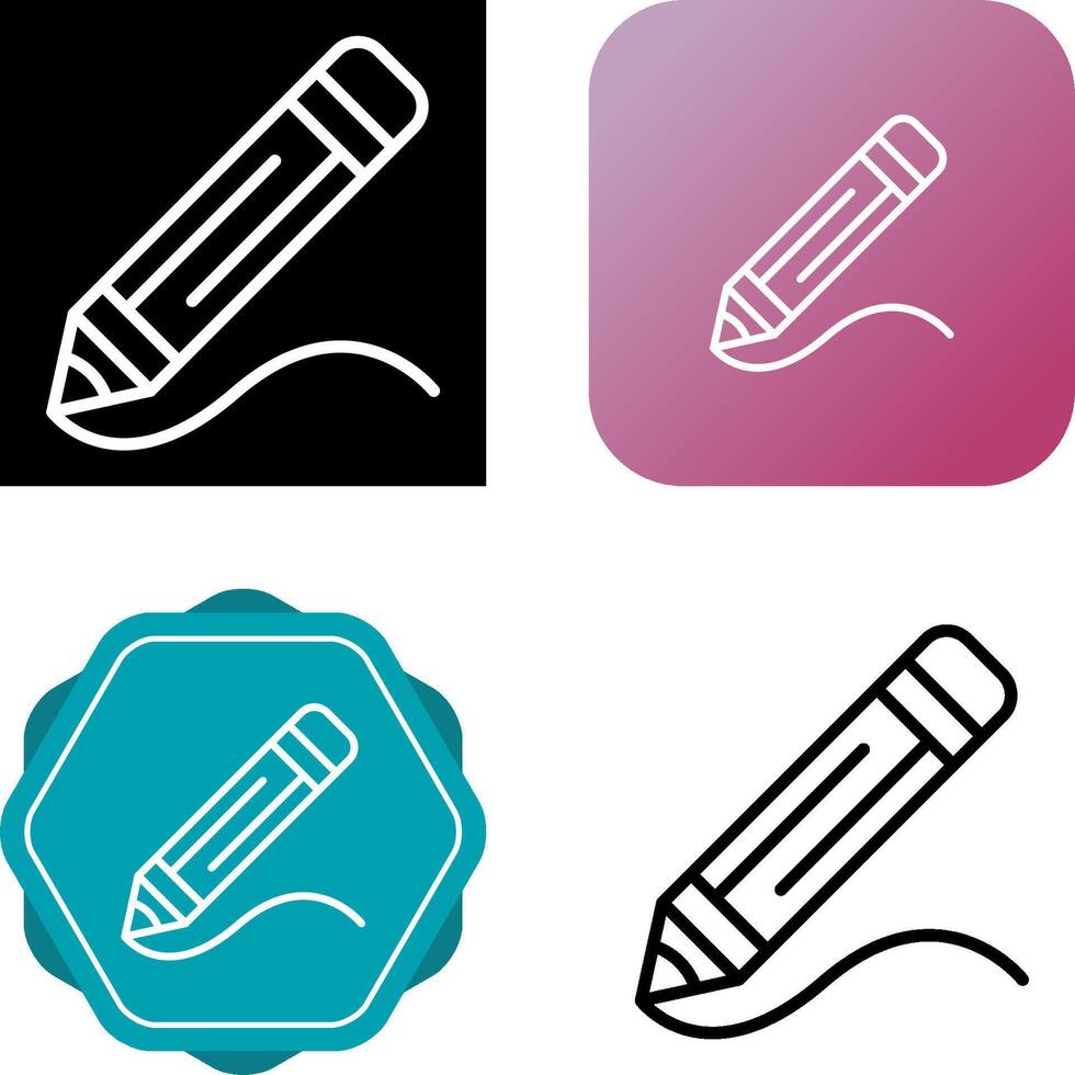 Pencil Vector Icon