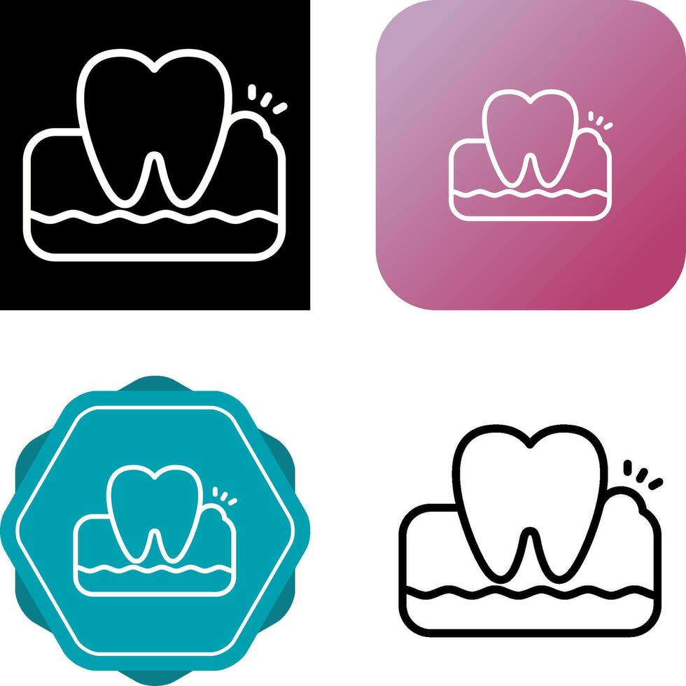 Ulcer Vector Icon