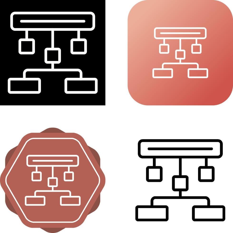 Hierarchy Vector Icon