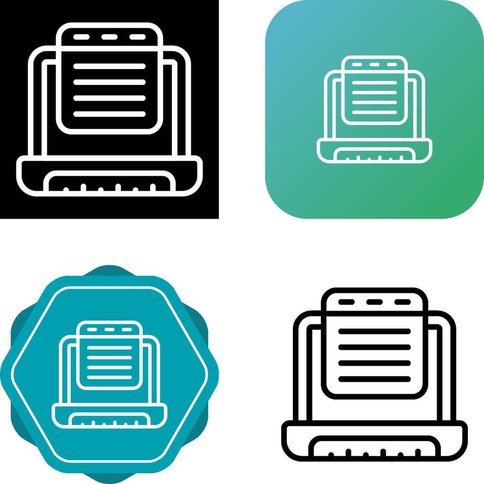 Laptop Vector Icon