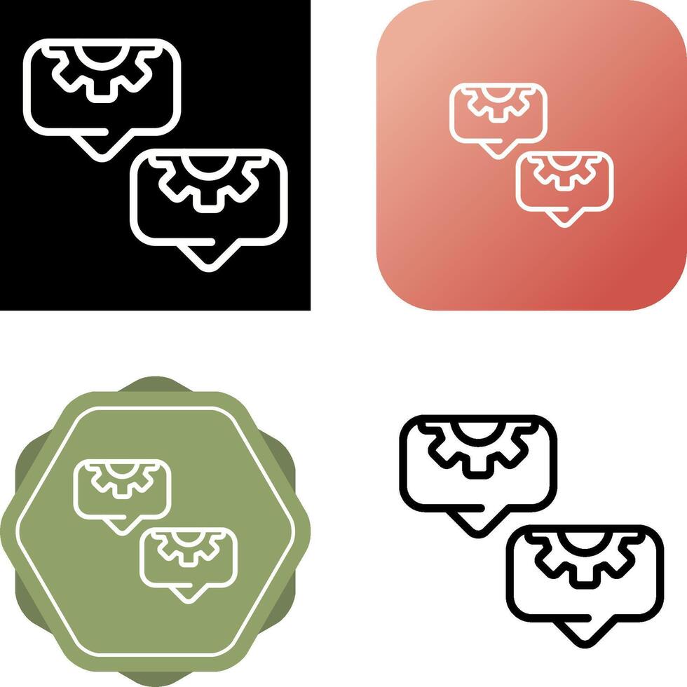 Speech Bubble Vector Icon