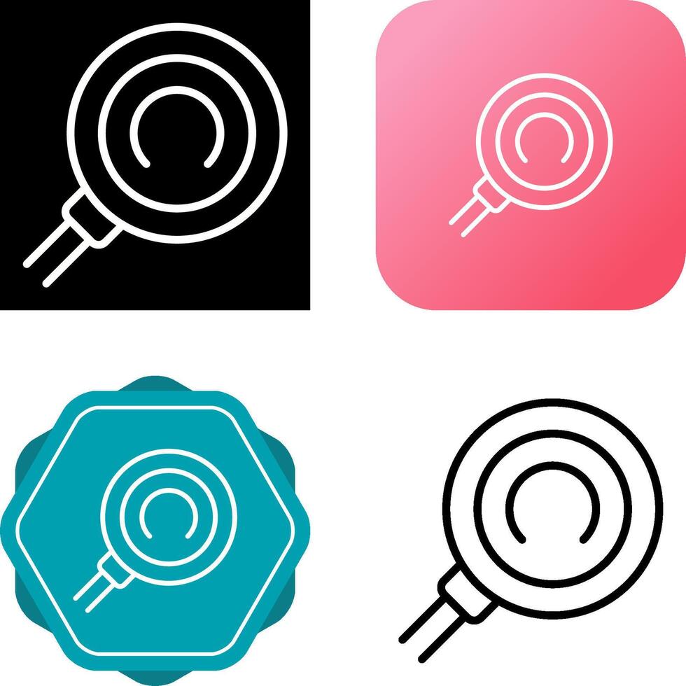 Wireless Charger Vector Icon