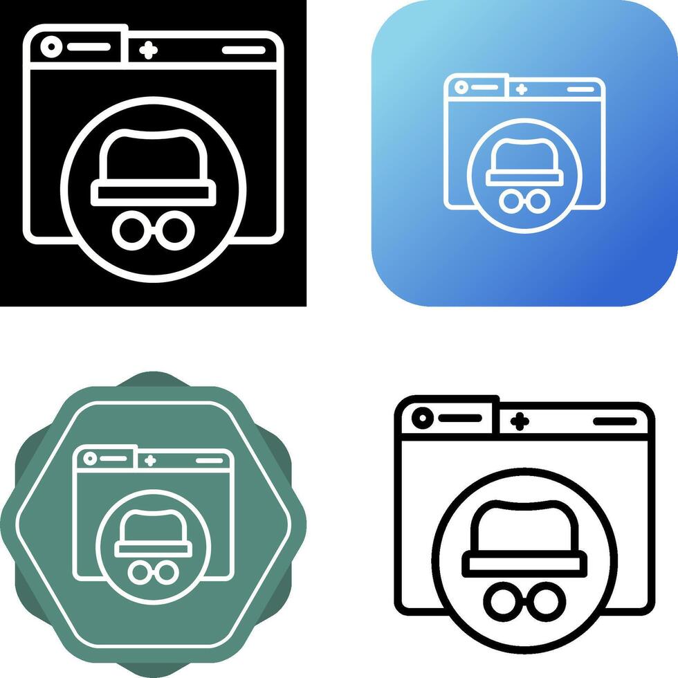 Incognito Vector Icon