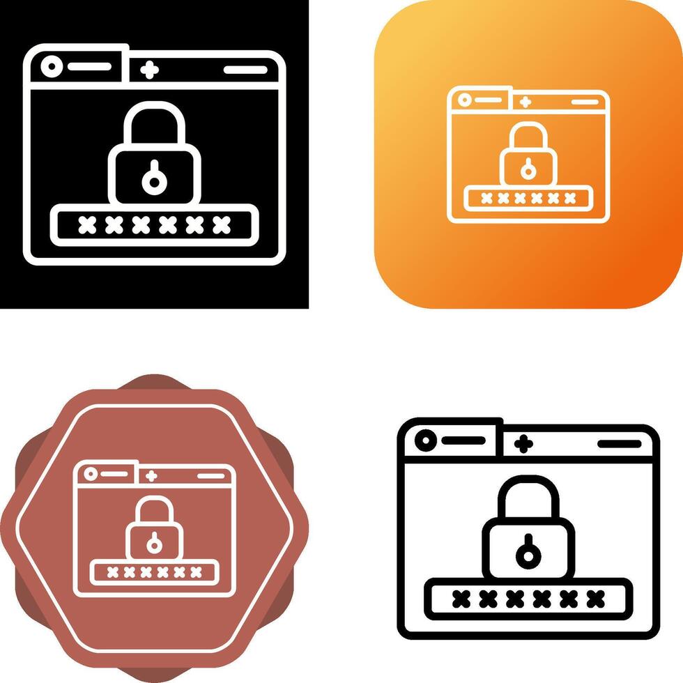 Password Vector Icon