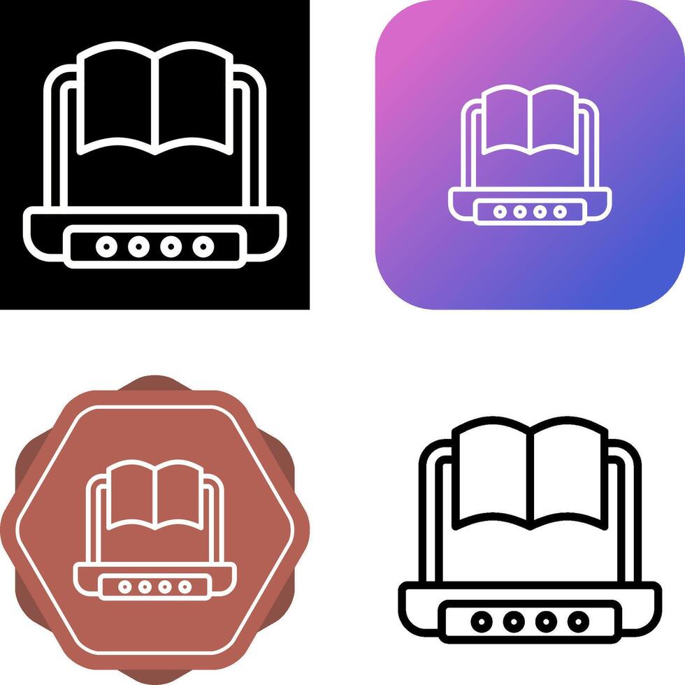 Manual Book Vector Icon