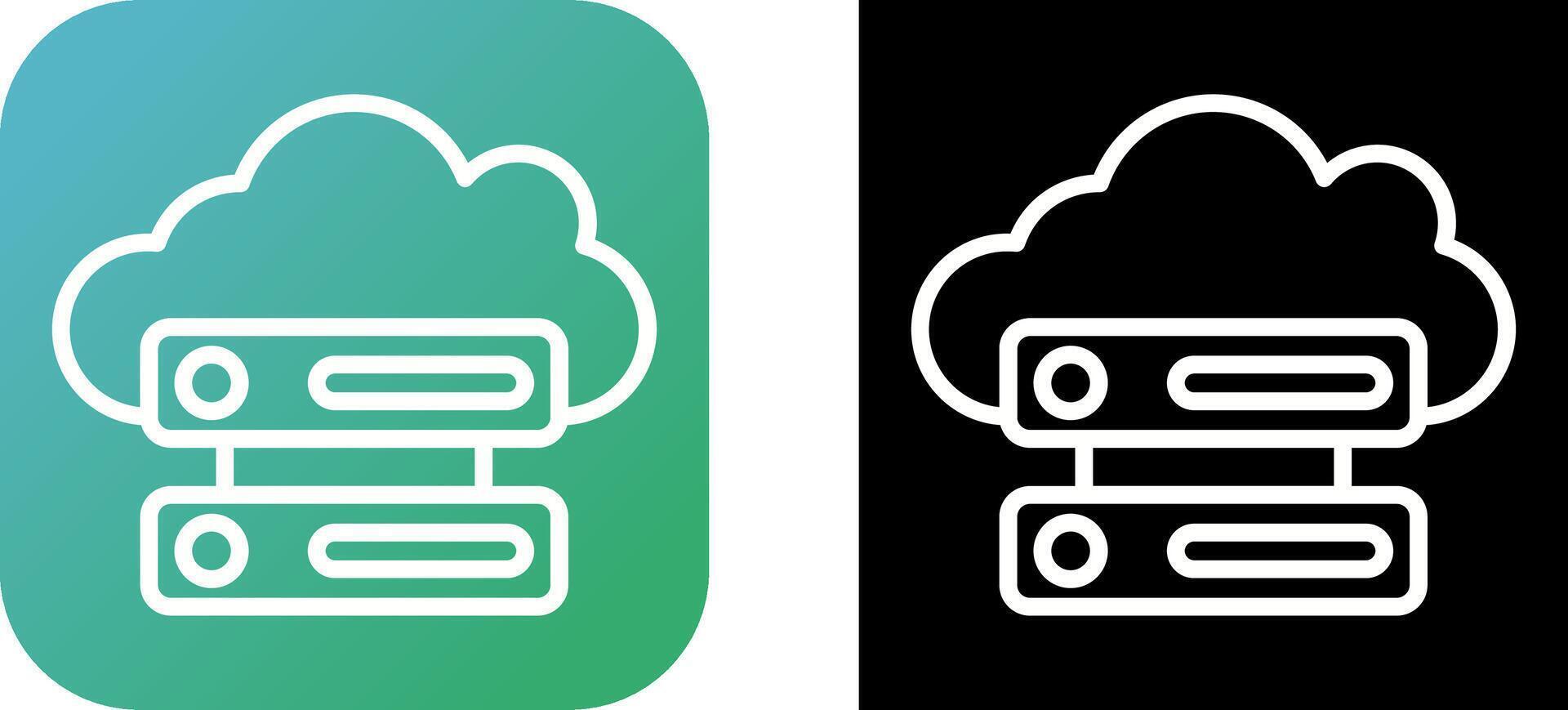 Cloud Computing Vector Icon