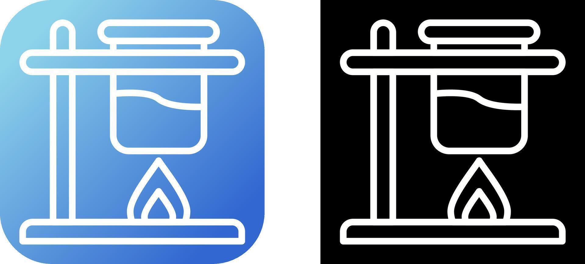 Bunsen Burner Vector Icon