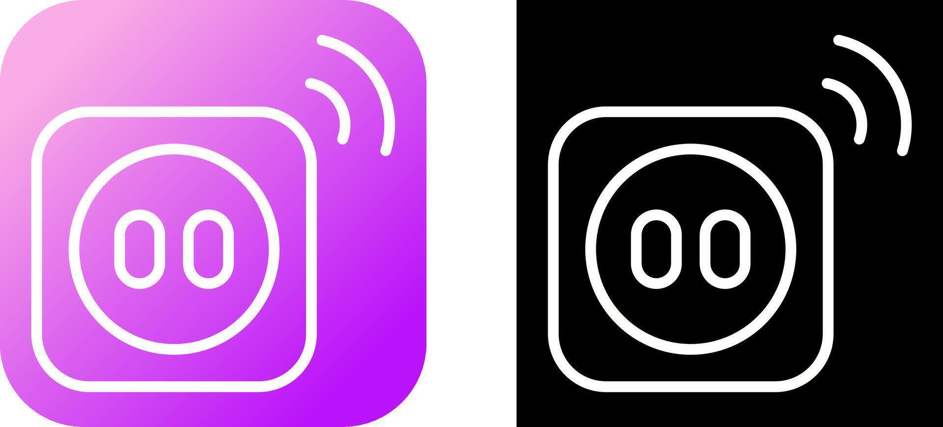 Smart Plug Vector Icon