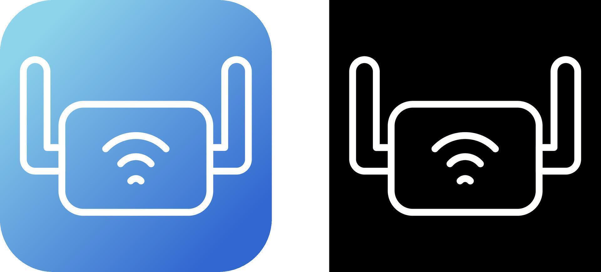 Wi-Fi Range Extender Vector Icon