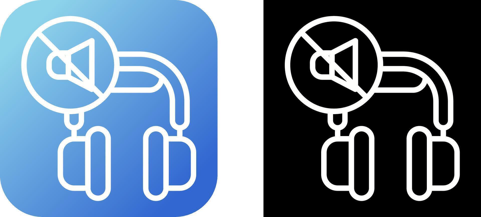 Noise-Canceling Headphones Vector Icon